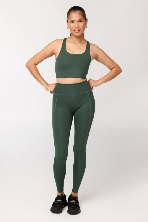 Girlfriend Collective Compressive High-Rise Legging - Jungle