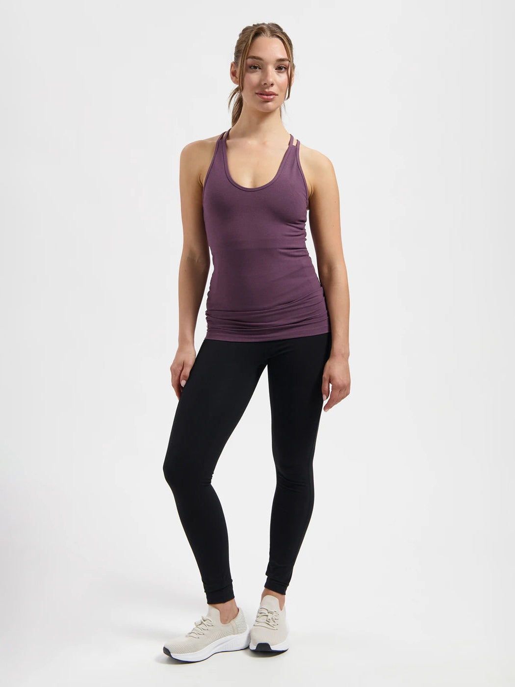 Urban Goddess Lyrais Yoga Tank - Berry - Image 4