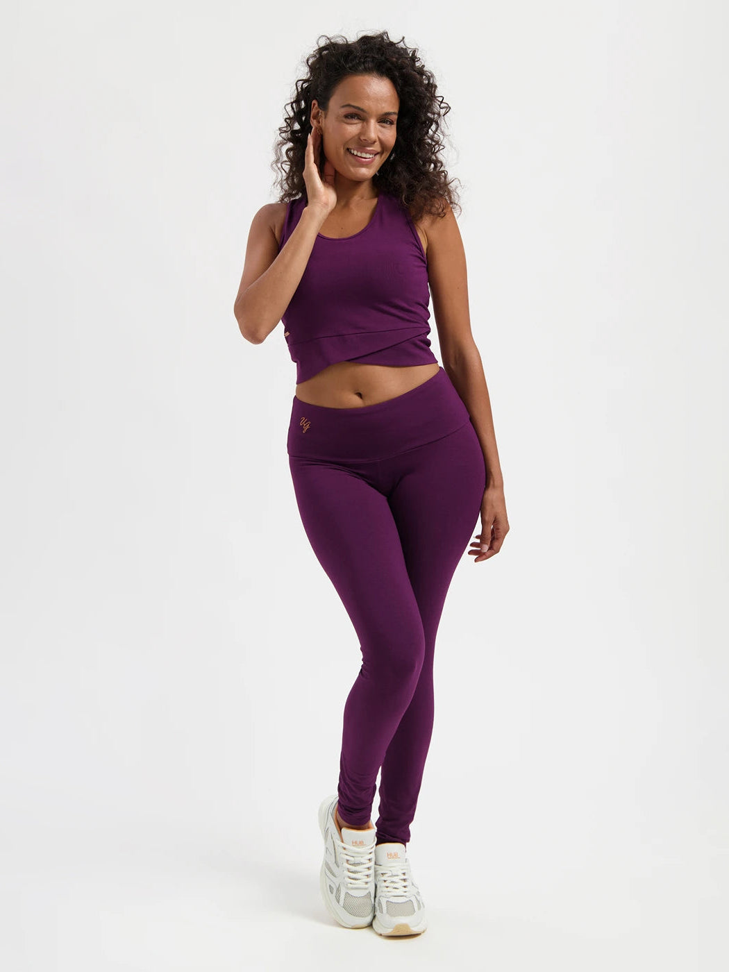 Urban Goddess Sati Crop Yoga Tank - Bloom - Image 4